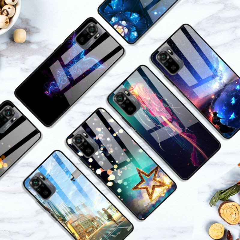 Xiaomi Redmi Note 10 / Note 10s Tempered Glass Case Wishes Bottle