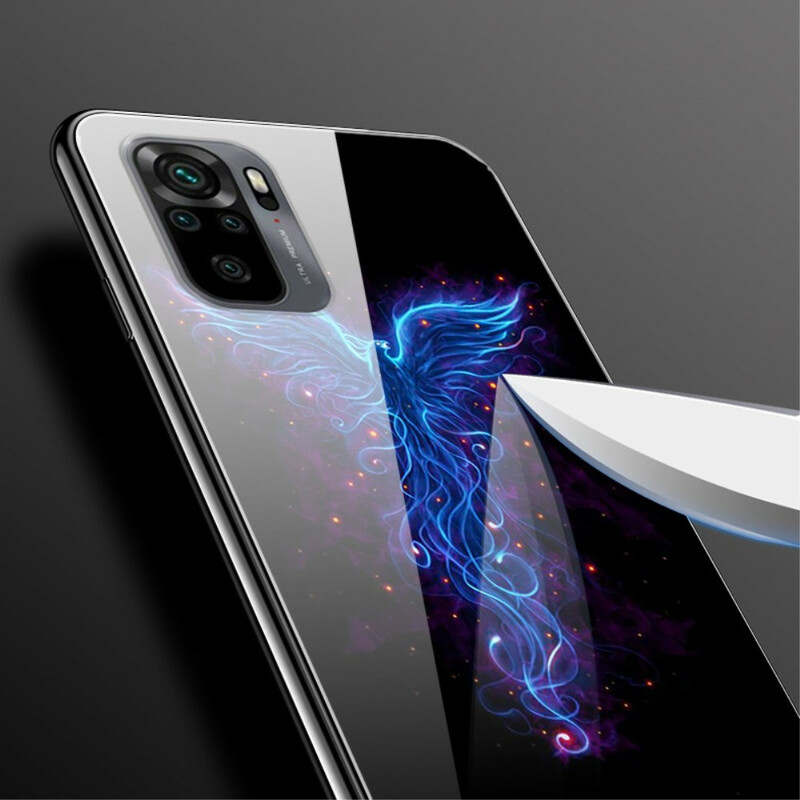 Xiaomi Redmi Note 10 / Note 10s Water Lilies Tempered Glass Case