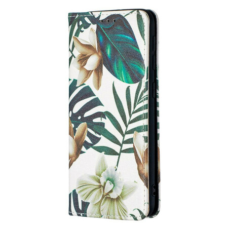 Flip Cover Samsung Galaxy A20e Feuilles