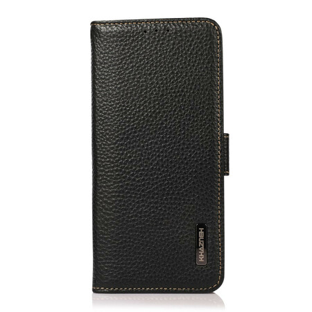 Xiaomi Redmi Note 10 / Note 10s Leather Case Lychee KHAZNEH RFID