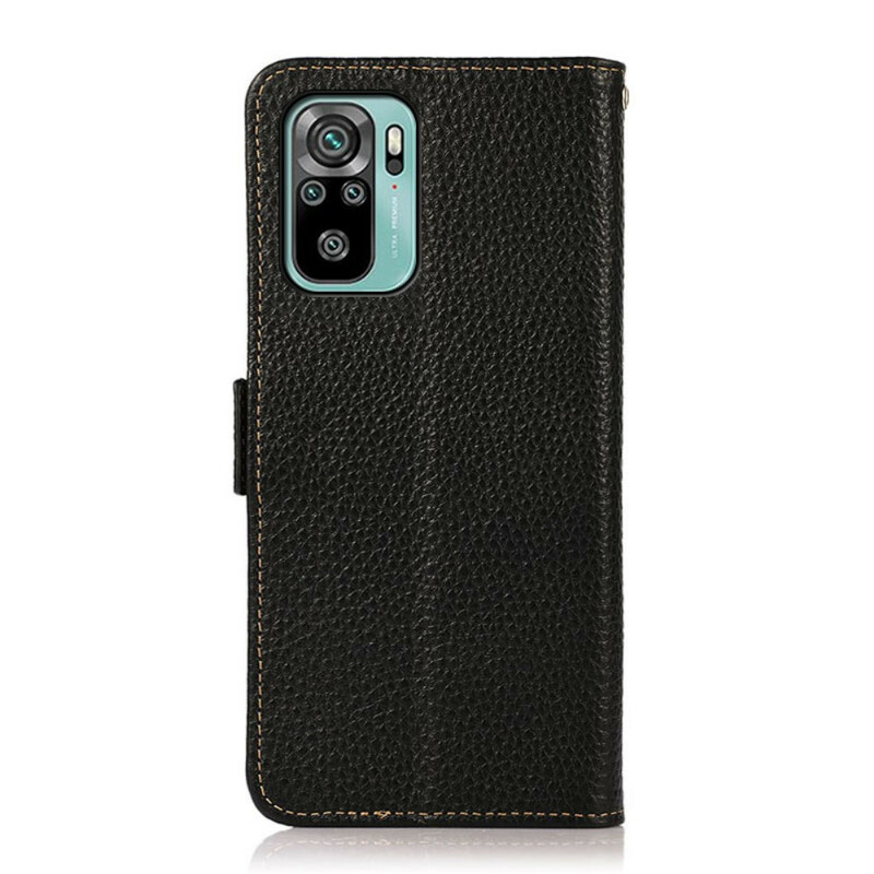Xiaomi Redmi Note 10 / Note 10s Leather Case Lychee KHAZNEH RFID