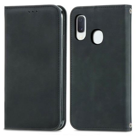 Flip Cover Samsung Galaxy A20e Simili Cuir Vintage