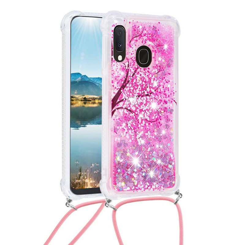 Samsung Galaxy A20e Sequined Tree Case
