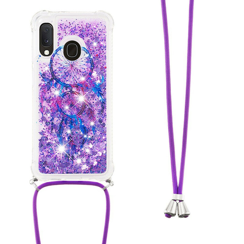 Samsung Galaxy A20e Sequined Cover Dream Catcher