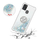 Samsung Galaxy A21s Glitter Case with Ring Support Samsung Galaxy A21s Glitter Case with Ring Support