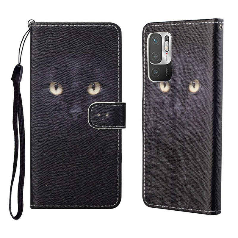 Xiaomi Redmi Note 10 5G / Poco M3 Pro 5G Lanyard Cat Eyes Case
