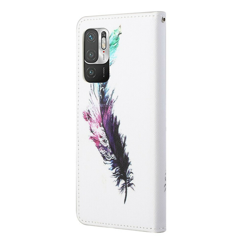 Xiaomi Redmi Note 10 5G / Poco M3 Pro 5G Feather Strap Case