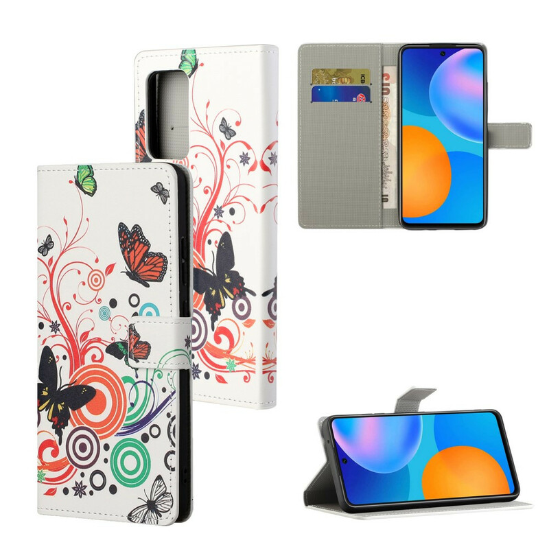 Cover Xiaomi Redmi Note 10 5G / Poco M3 Pro 5G Papillons