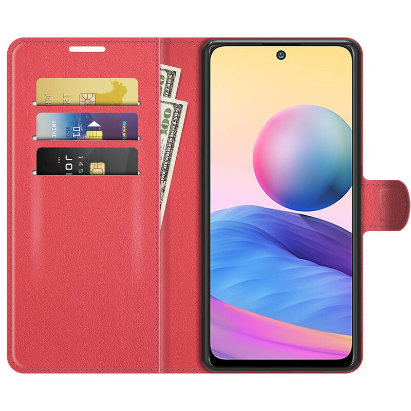 Cover Xiaomi Redmi Note 10 5G / Poco M3 Pro 5G Simili Cuir Classique