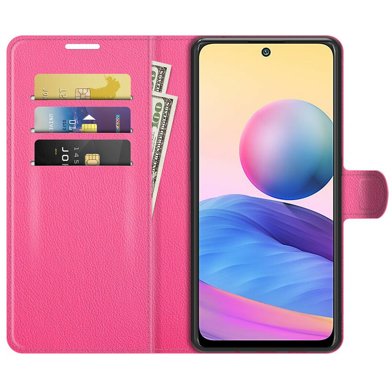 Cover Xiaomi Redmi Note 10 5G / Poco M3 Pro 5G Simili Cuir Classique