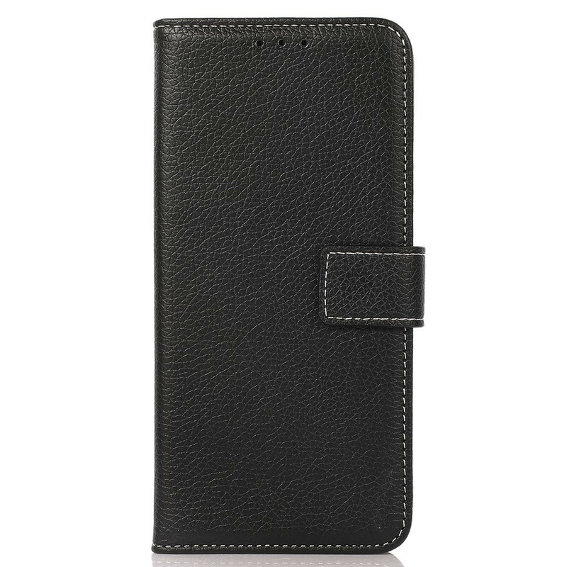 OnePlus Nord 2 5G Leather Case Lychee with Seams