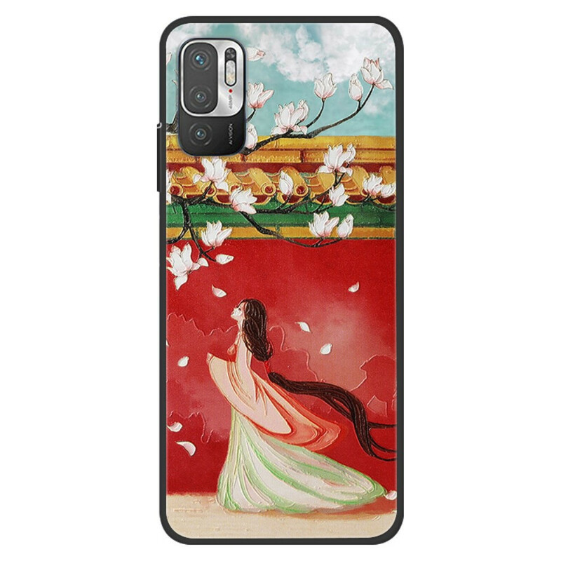 Xiaomi Redmi Note 10 5G / Poco M3 Pro 5G Women's Flower Case