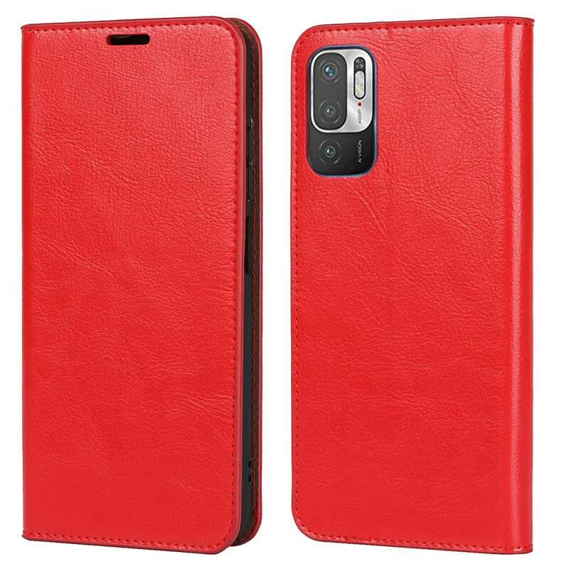 Flip Cover Xiaomi Redmi Note 10 5G / Poco M3 Pro 5G Genuine Leather