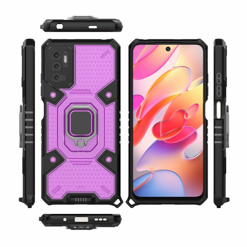 Xiaomi Redmi Note 10 5G / Poco M3 Pro 5G Honeycomb Case with Ring