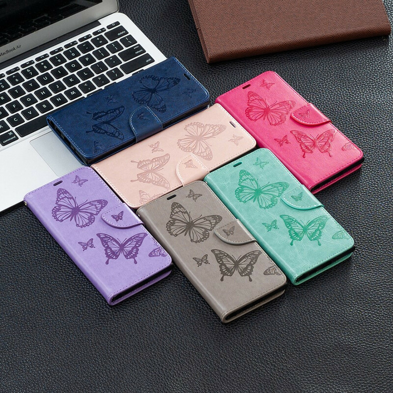 Xiaomi Redmi Note 10 5G / Poco M3 Pro 5G Butterfly Printed Strap Case