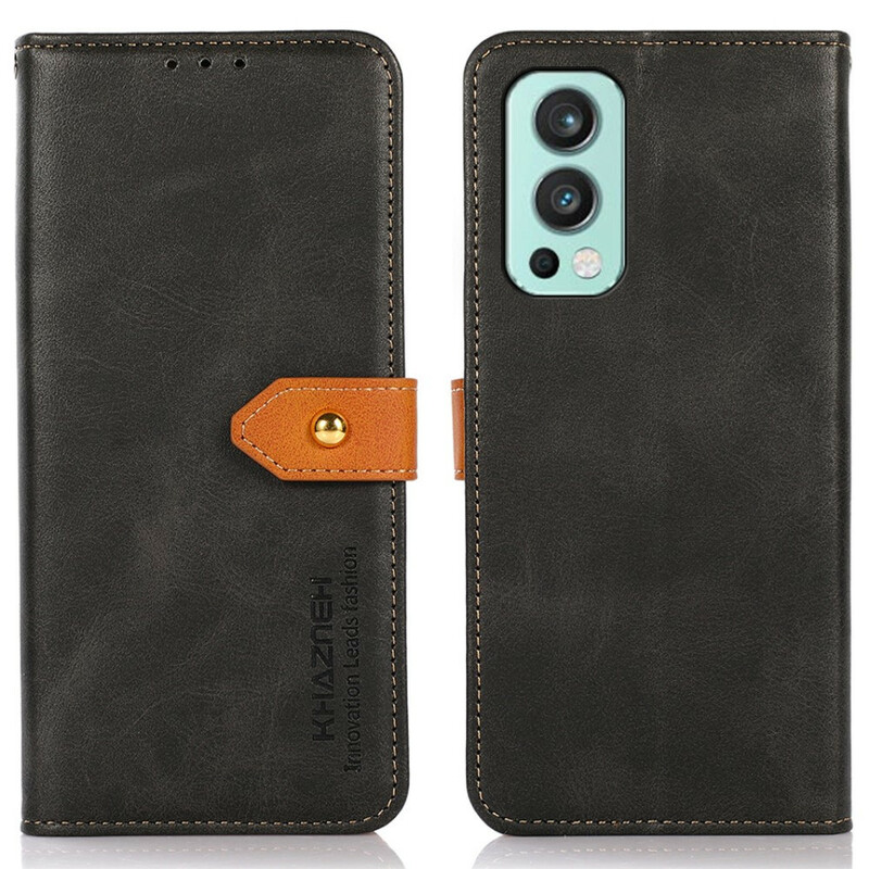 OnePlus Nord 2 5G Two-tone Case Gold Clasp KHAZNEH
