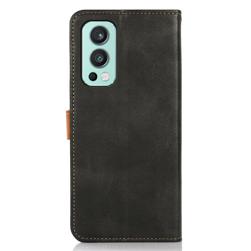 OnePlus Nord 2 5G Two-tone Case Gold Clasp KHAZNEH