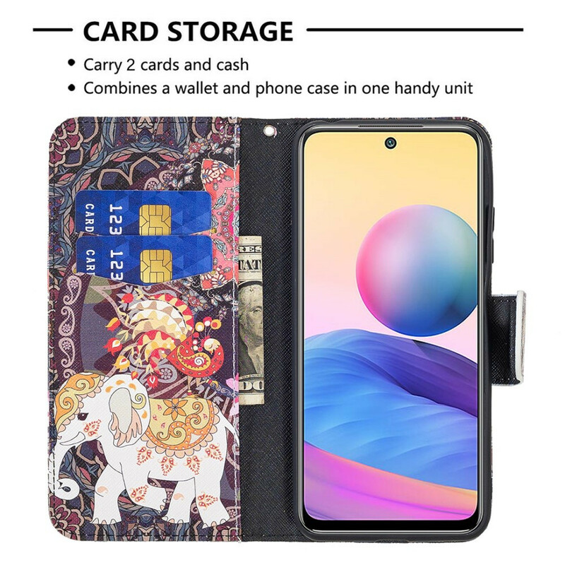 Xiaomi Redmi Note 10 5G / Poco M3 Pro 5G Indian Elephant Case Xiaomi Redmi Note 10 5G / Poco M3 Pro 5G Indian Elephant Case