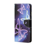 OnePlus Nord 2 5G Neon Butterflies Case