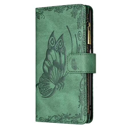 Xiaomi Redmi Note 10 5G / Poco M3 Pro 5G Butterfly Zipper Pocket Case