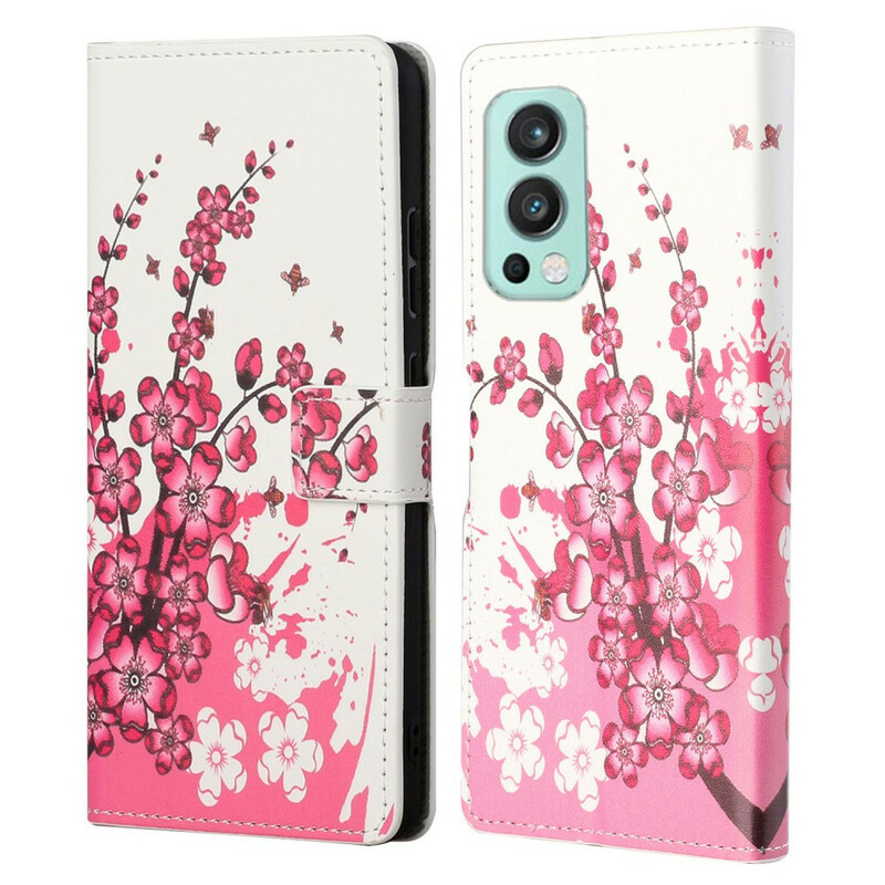 Cover OnePlus Nord 2 5G Tropical Flowers