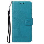 OnePlus Nord 2 5G Tree and Owl Strap Case