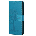 OnePlus Nord 2 5G Tree and Owl Strap Case