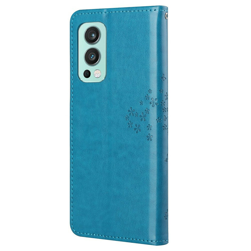 OnePlus Nord 2 5G Tree and Owl Strap Case