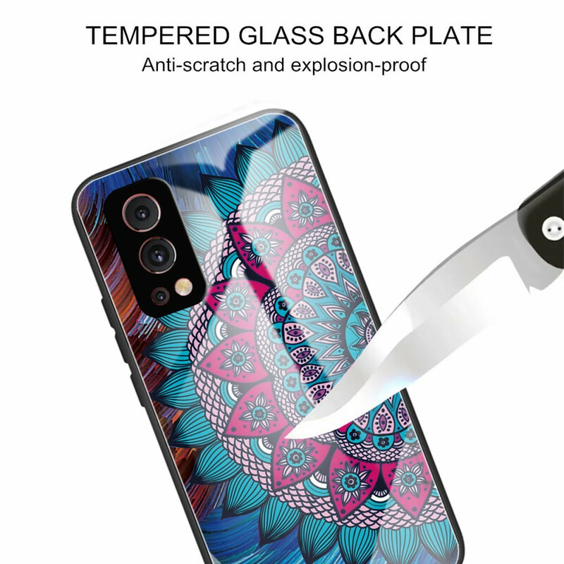 OnePlus Nord 2 5G Tempered Glass Case Mandala