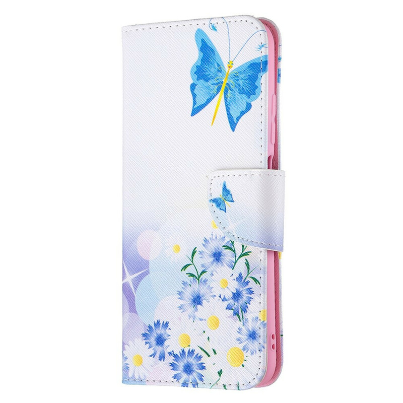 Xiaomi Redmi Note 10 5G / Poco M3 Pro 5G Case Butterflies and Flowers