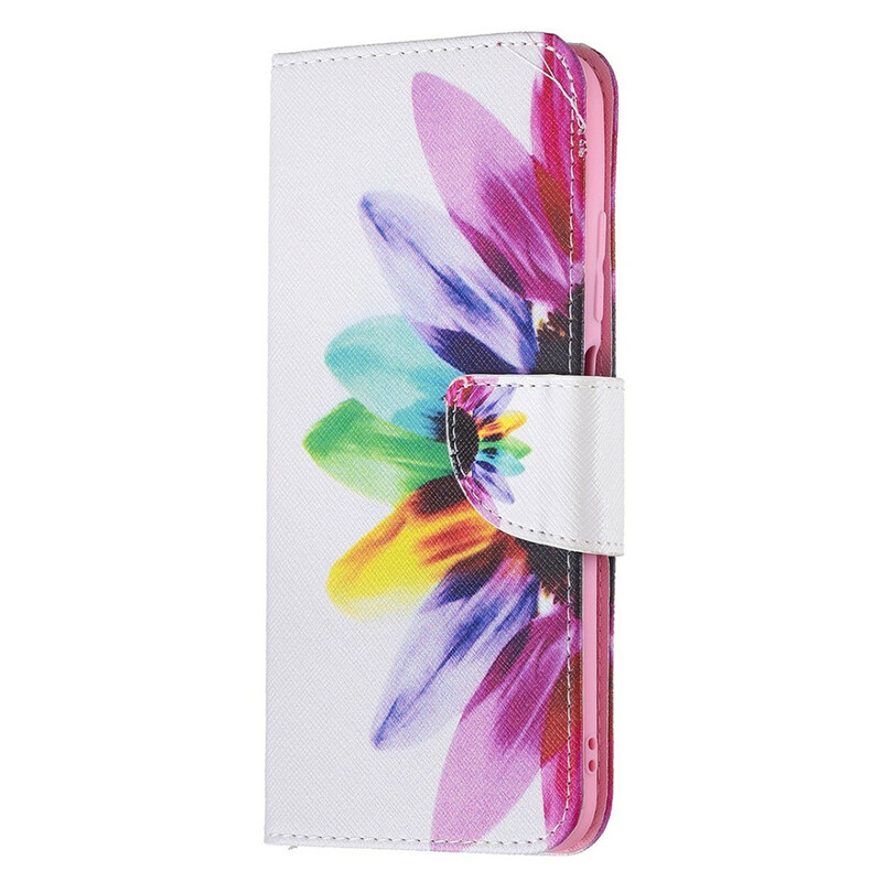 Cover Xiaomi Redmi Note 10 5G / Poco M3 Pro 5G Fleur Aquarelle
