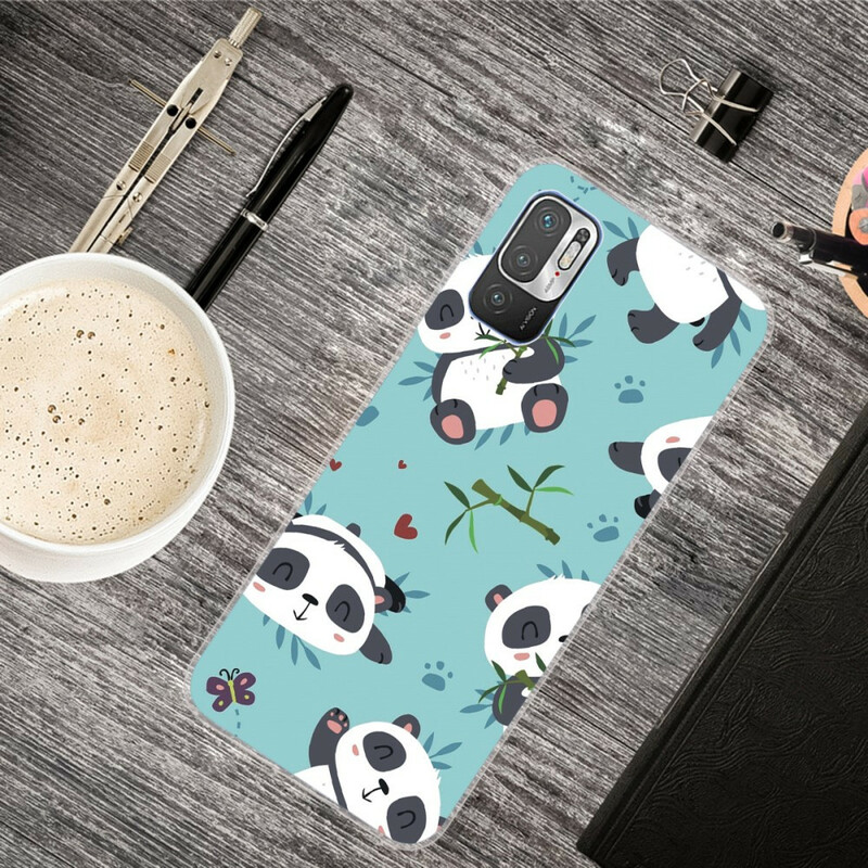 Xiaomi Redmi Note 10 5G / Poco M3 Pro 5G Case Tas de Pandas