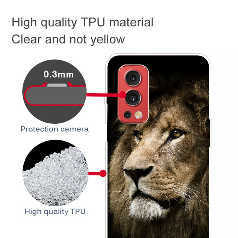 OnePlus Nord 2 5G Lion Head Case
