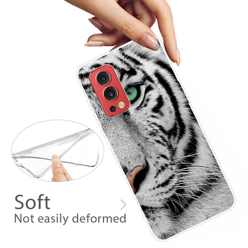 OnePlus Nord 2 5G Tiger Face Case