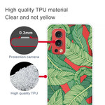 OnePlus Nord 2 5G Transparent Case Graphic Leaves