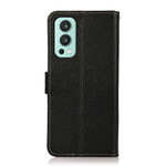 Cover OnePlus Nord 2 5G Cuir Lychee KHAZNEH