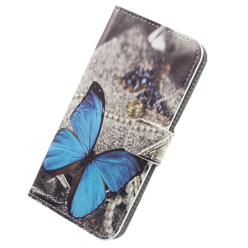 Samsung Galaxy A5 2017 Papillon Bleu case