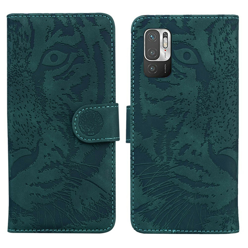 Cover Xiaomi Redmi Note 10 5G / Poco M3 Pro 5G Empreinte Face de Tiger