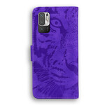 Cover Xiaomi Redmi Note 10 5G / Poco M3 Pro 5G Empreinte Face de Tiger