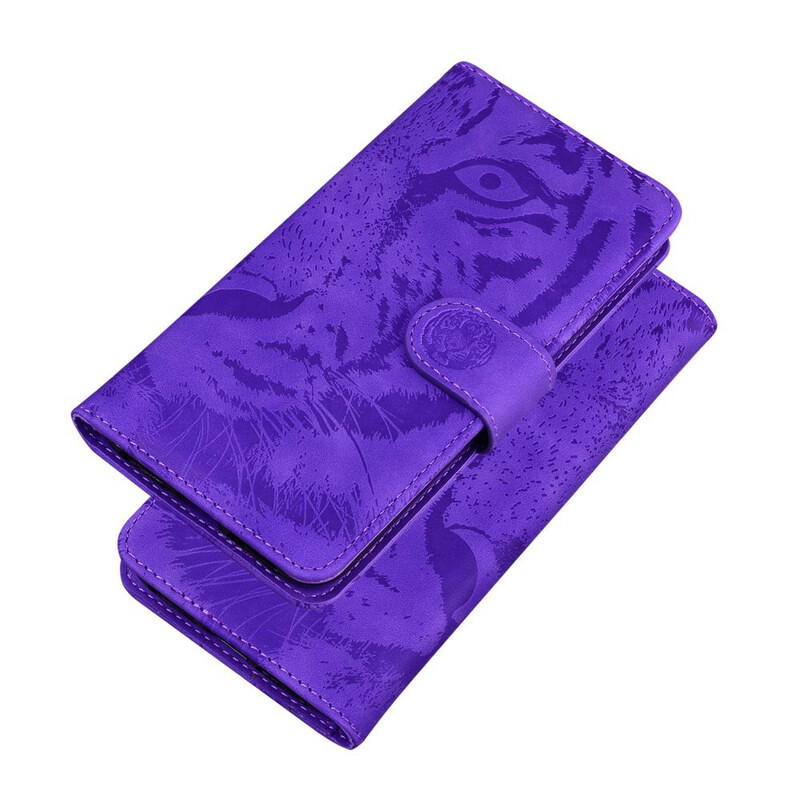 Cover Xiaomi Redmi Note 10 5G / Poco M3 Pro 5G Empreinte Face de Tiger