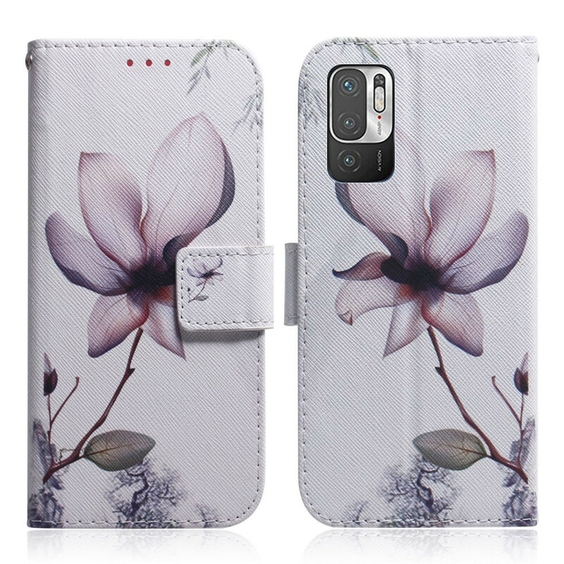 Xiaomi Redmi Note 10 5G / Poco M3 Pro 5G Case Old Pink Flower