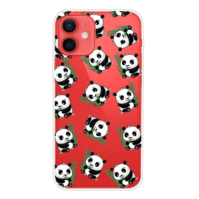 Case iPhone 13 Mini Little Pandas