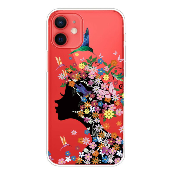 Case iPhone 13 Mini Pretty Flower Head