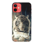 Case iPhone 13 Mini Flexible Tiger