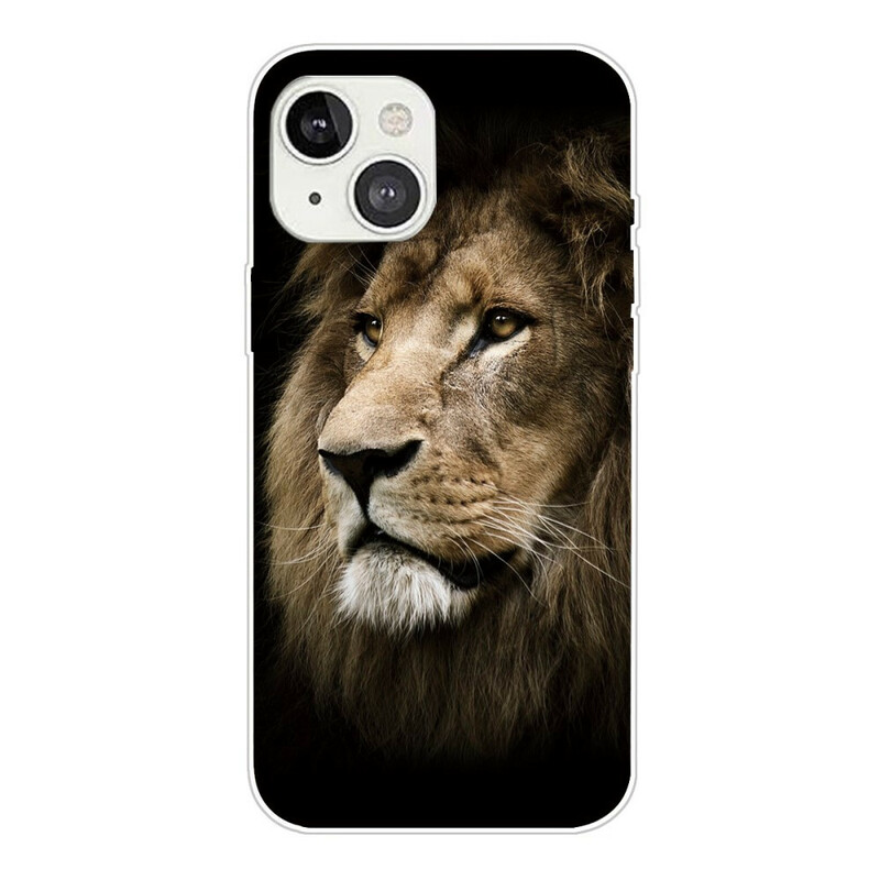 Case iPhone 13 Mini Lion Head
