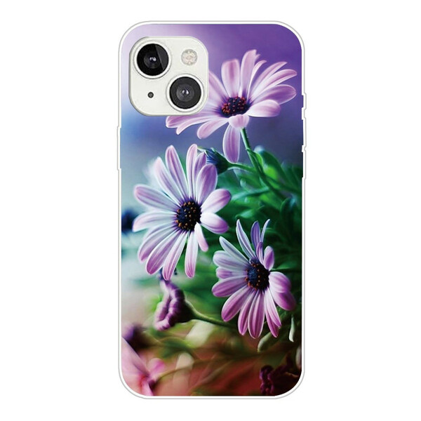Case iPhone 13 Mini Realistic Flowers