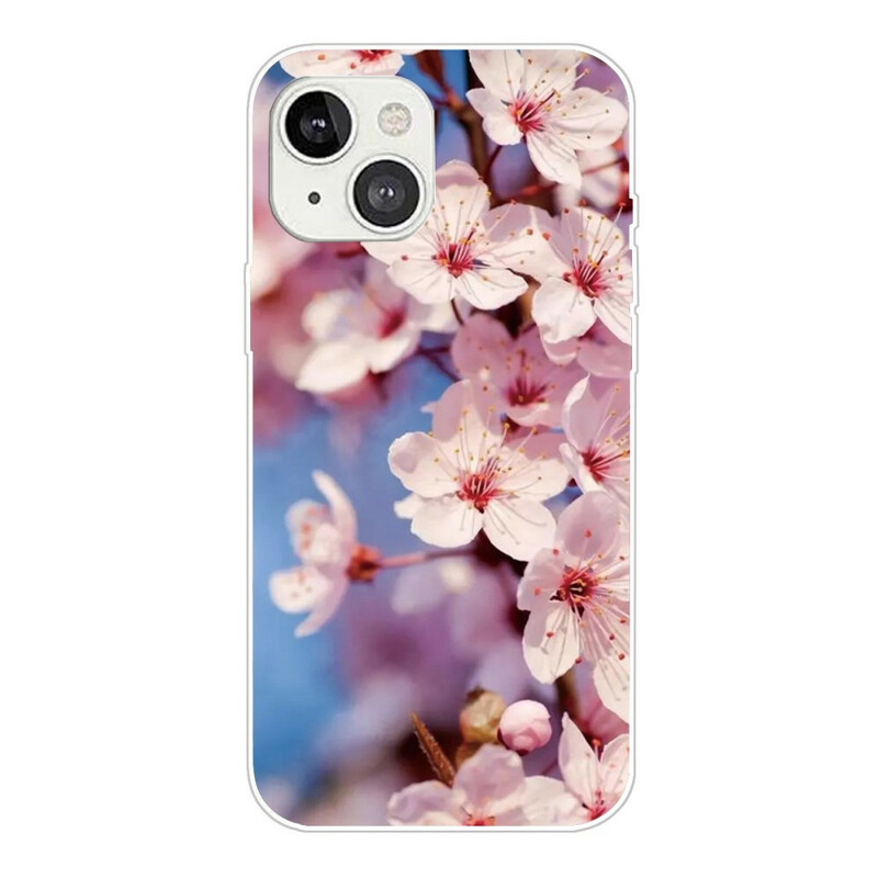 Case iPhone 13 Mini Realistic Flowers