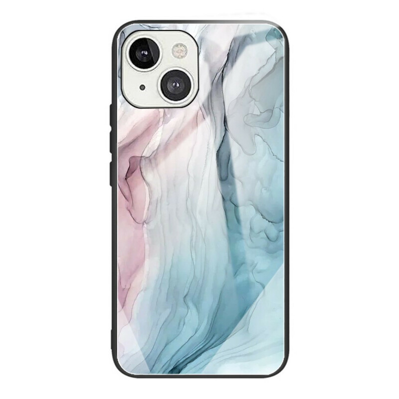 Case iPhone 13 Mini Tempered Glass Marble
