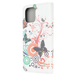 Case for iPhone 13 Mini Butterflies Dementia