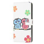 Case iPhone 13 Mini Couple of Owls